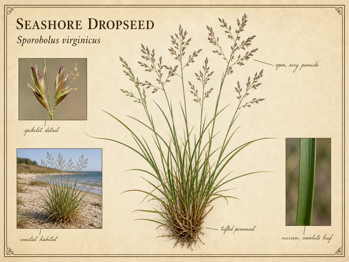 Seashore Dropseed (Sporobolus virginicus)