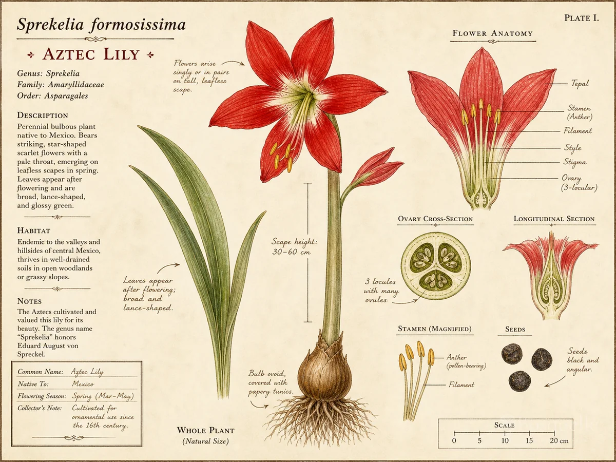 Aztec Lily — Leave the leaves until they brown, then stop wate…