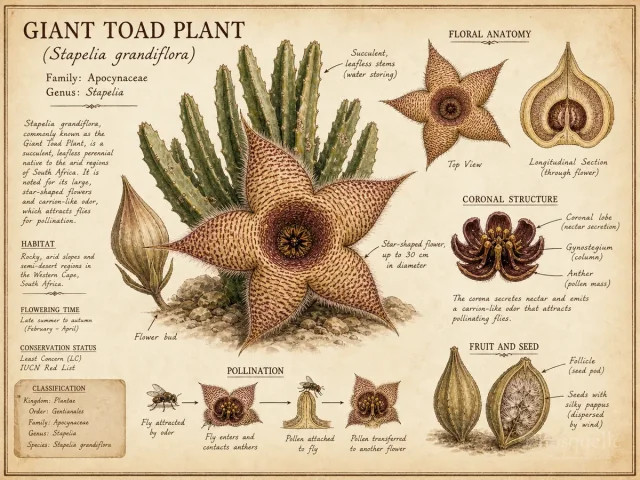 Giant Toad Plant