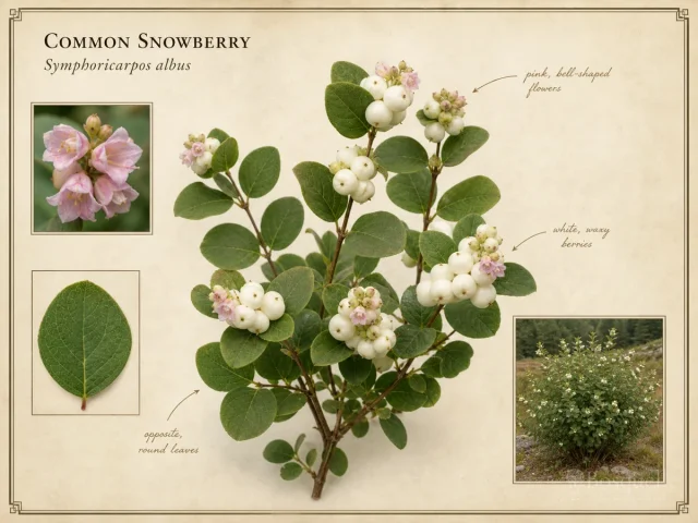 Common Snowberry (Symphoricarpos albus)