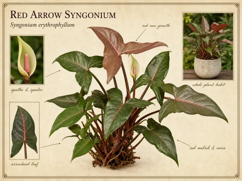 Red Arrow Syngonium