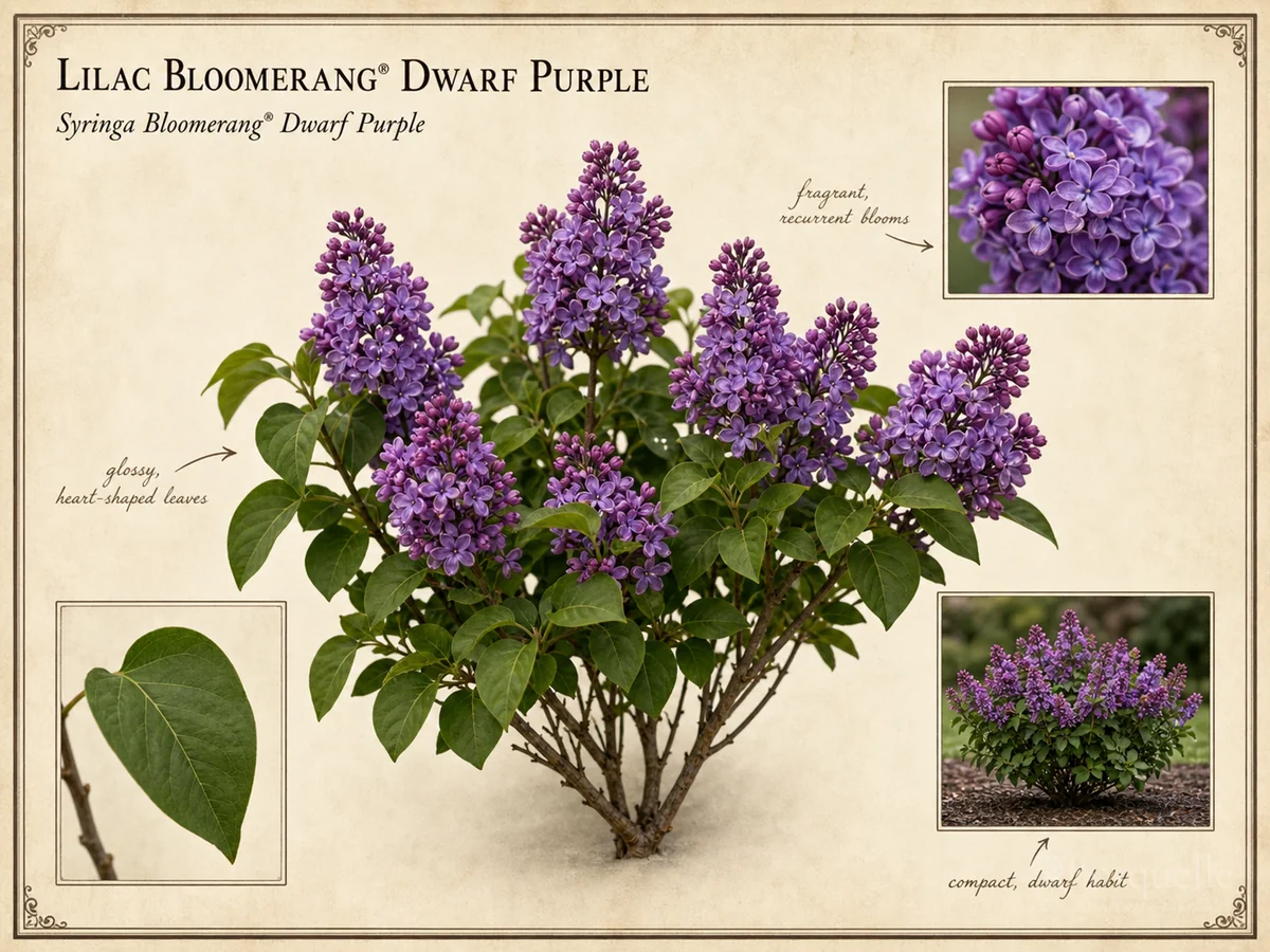 Lilac Bloomerang® Dwarf Purple (Syringa Bloomerang® Dwarf Purple)