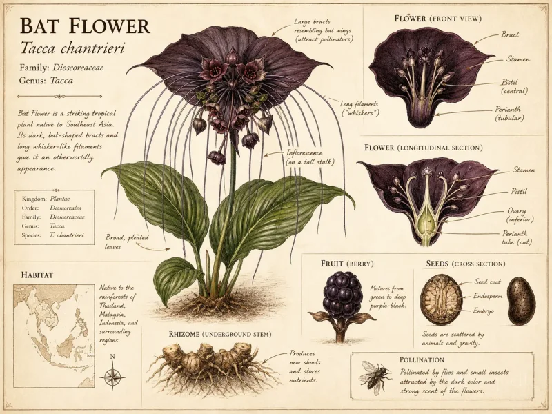 Bat Flower