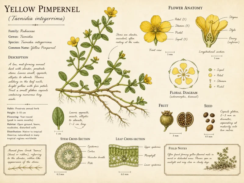Yellow Pimpernel