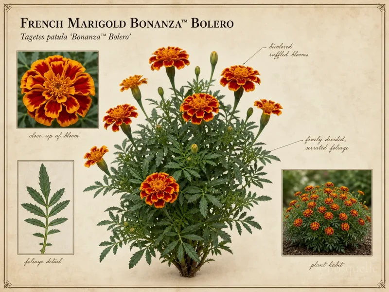 French Marigold Bonanza™ Bolero (Tagetes patula Bonanza™ Bolero)