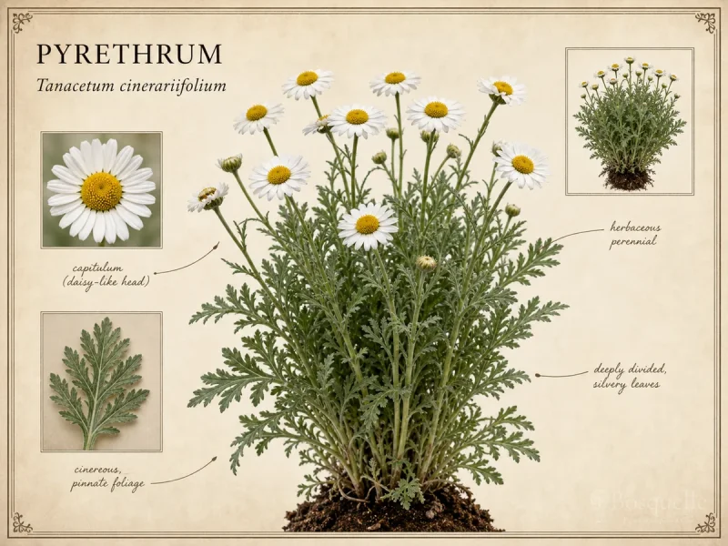 Pyrethrum (Tanacetum cinerariifolium)