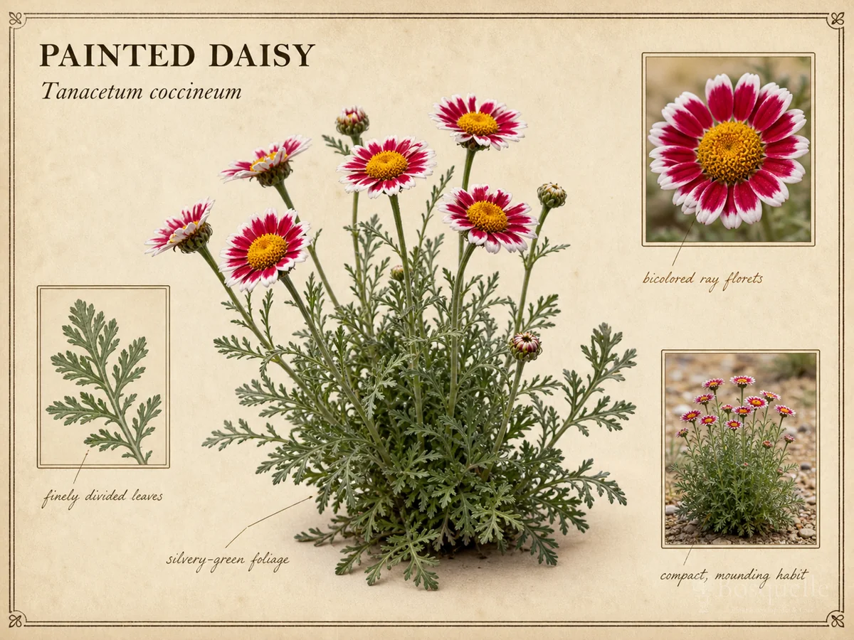 Painted Daisy (Tanacetum coccineum)