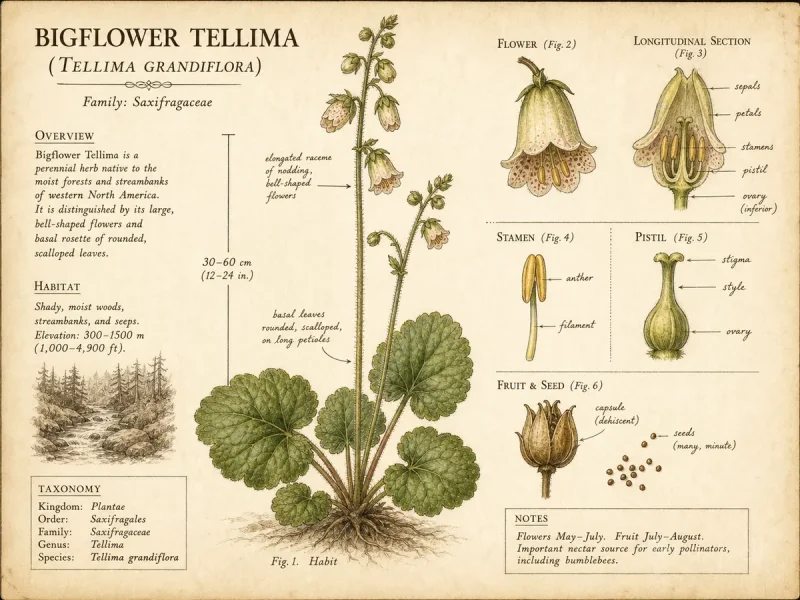 Bigflower Tellima
