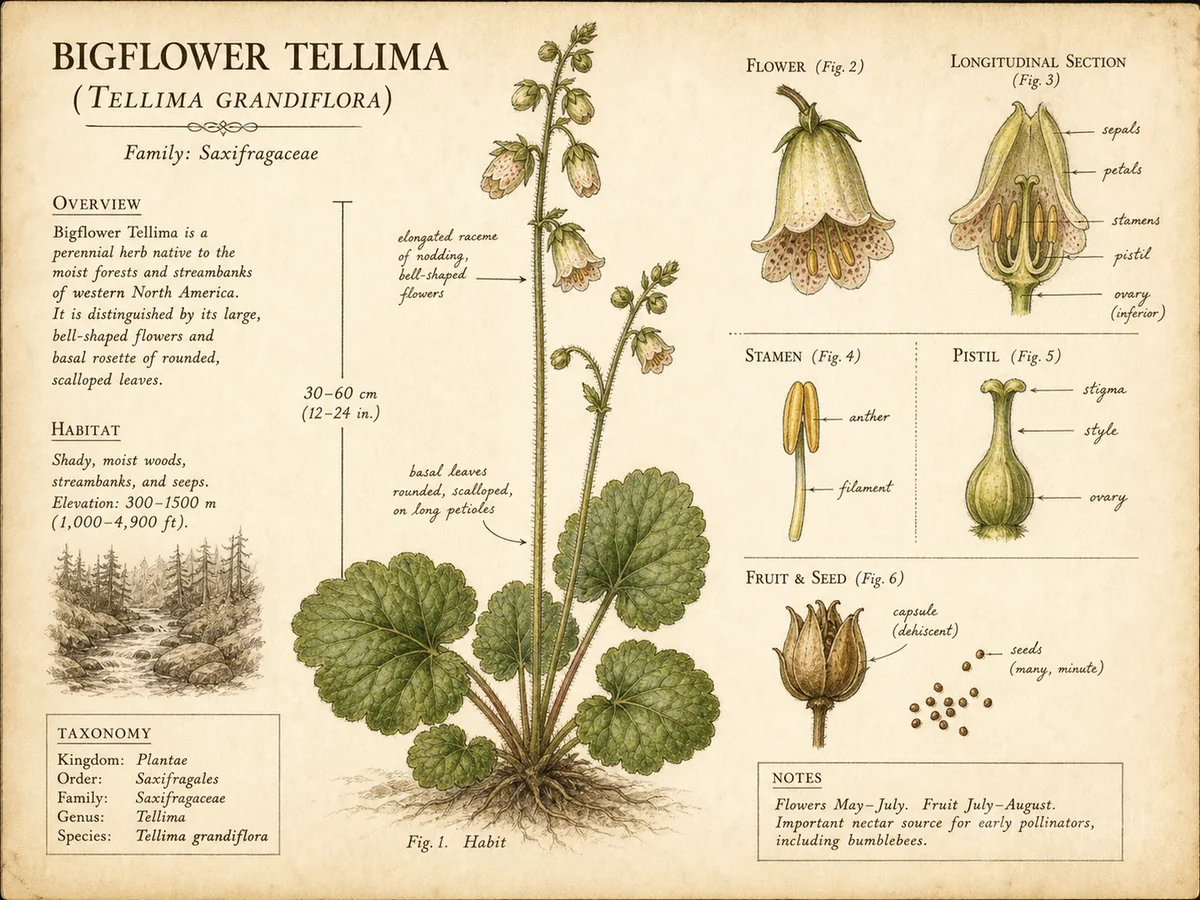 Bigflower Tellima
