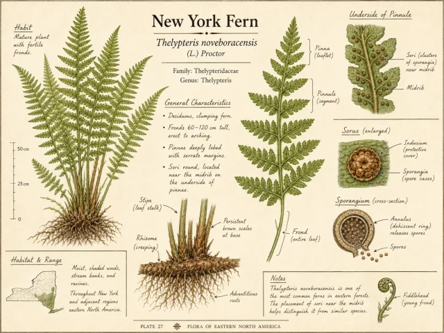 New York Fern (Thelypteris noveboracensis)