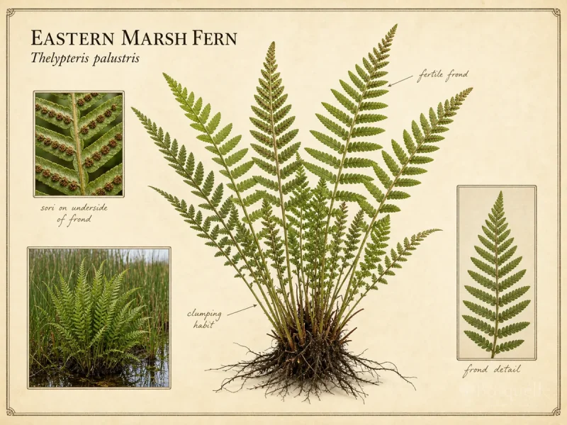 Eastern Marsh Fern (Thelypteris palustris)