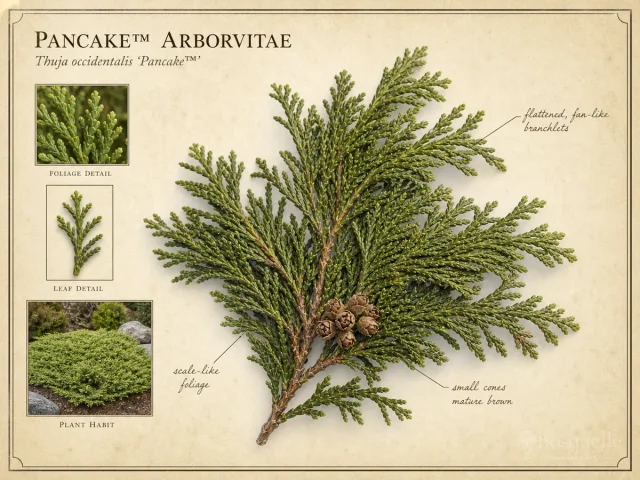 Pancake™ Arborvitae (Thuja occidentalis Pancake™)