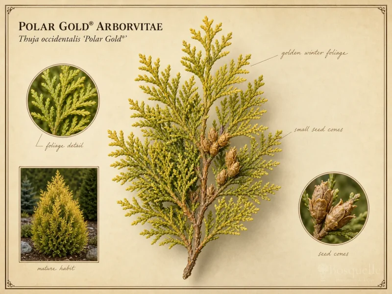 Polar Gold® Arborvitae (Thuja occidentalis Polar Gold®)