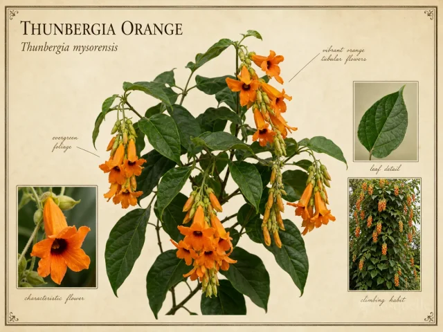 Thunbergia Orange