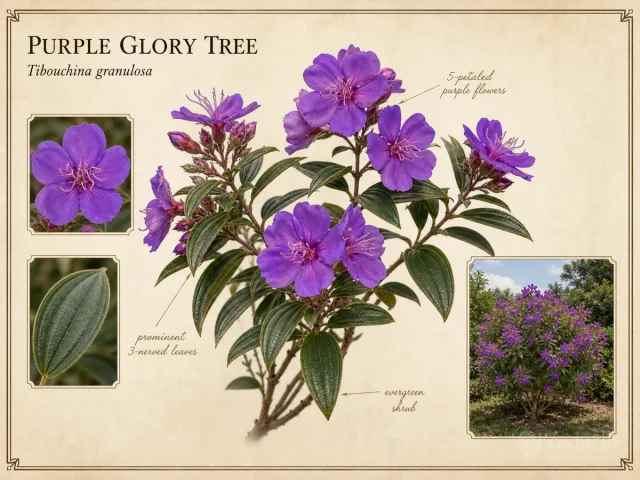 Purple Glory Tree