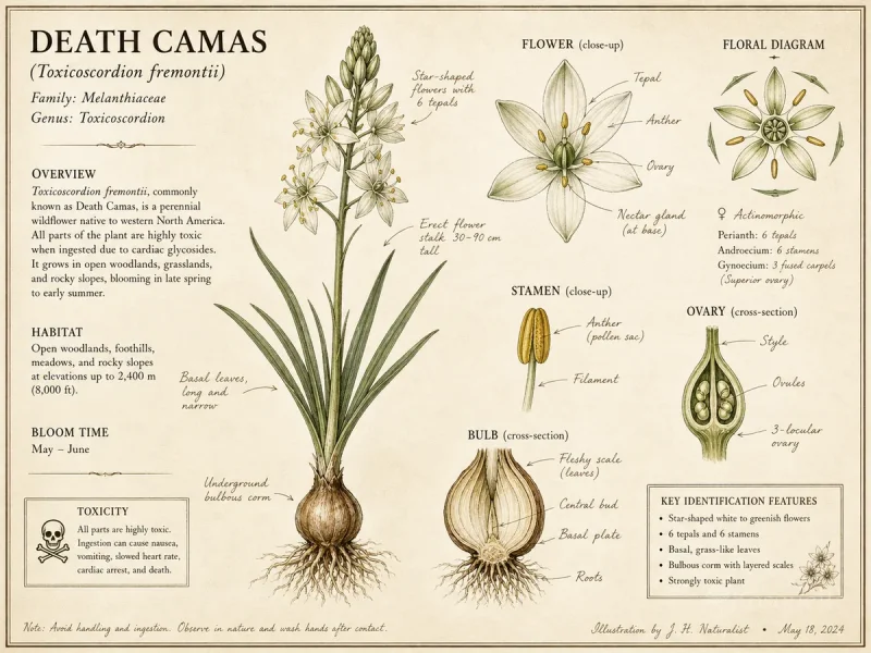 Death Camas — Sow in fall, about a half-inch deep, and leave th…