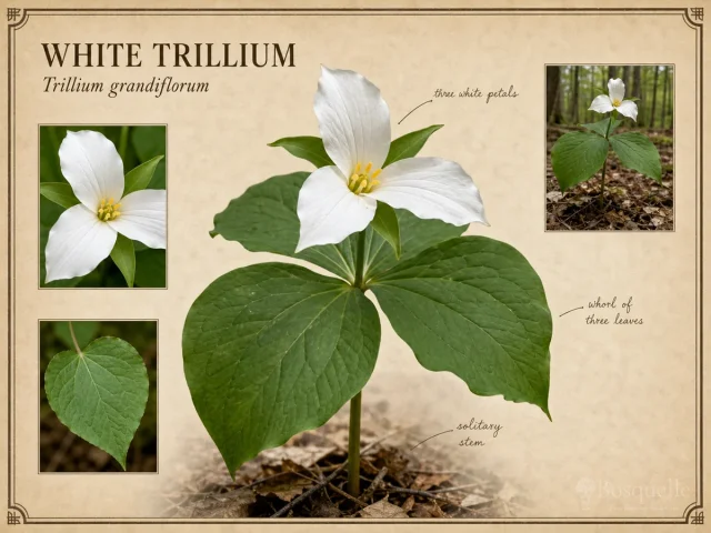 White Trillium (Trillium grandiflorum)