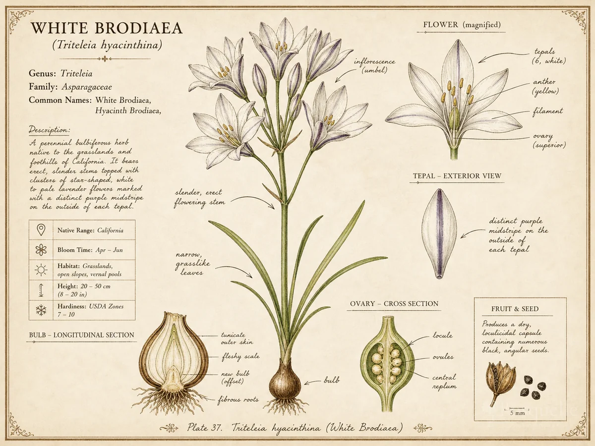 White Brodiaea — Kinds