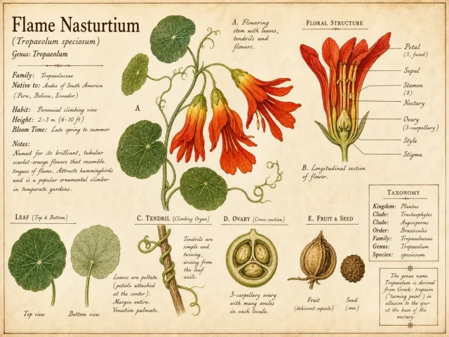 Flame Nasturtium
