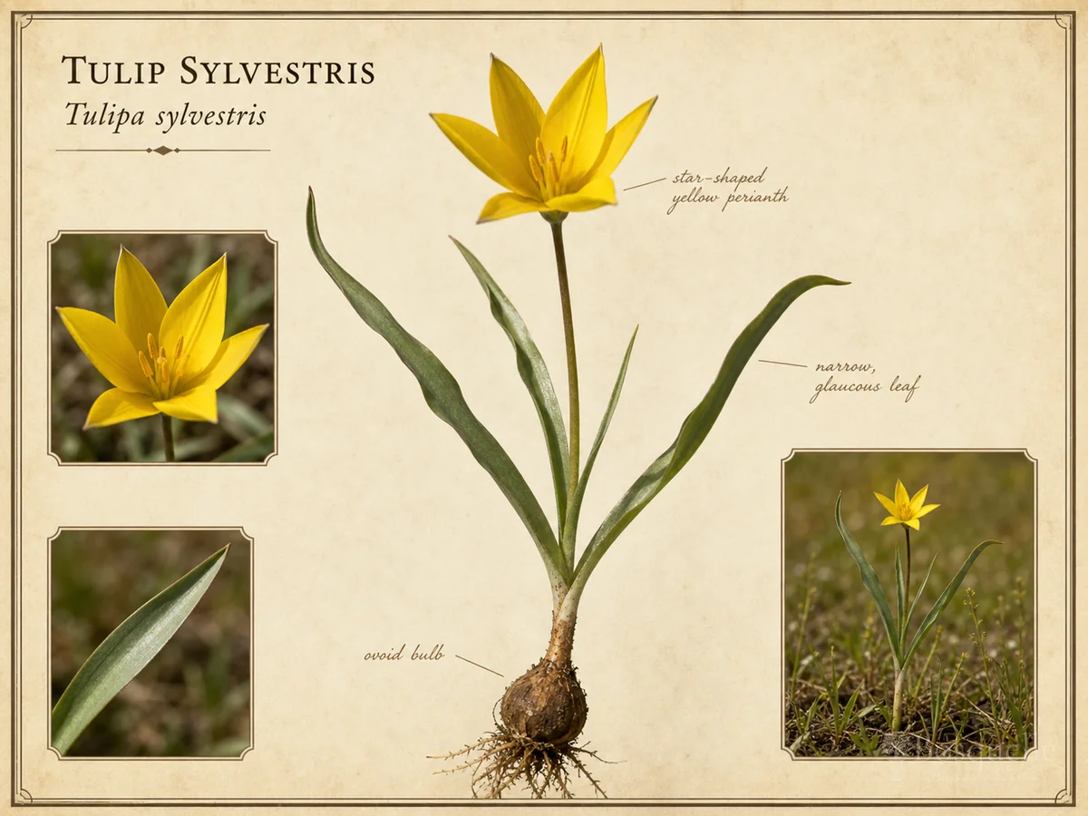 Tulip Sylvestris (Tulipa sylvestris)