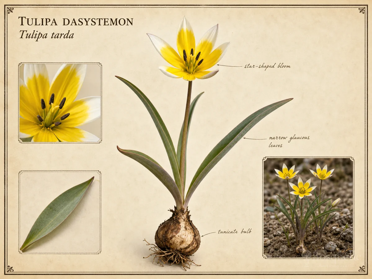 Tulipa Dasystemon (Tulipa tarda)