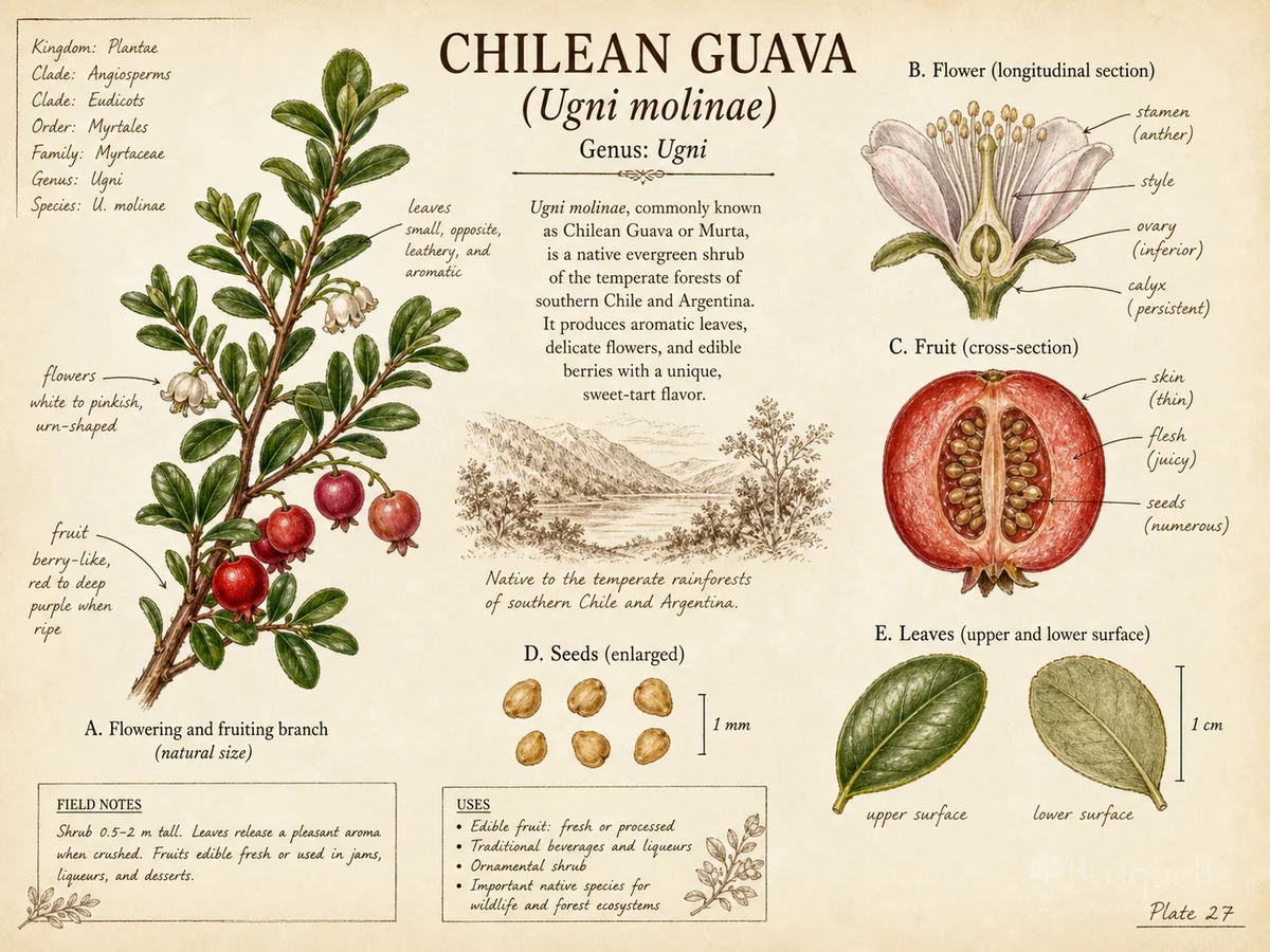 Chilean Guava (Ugni molinae)
