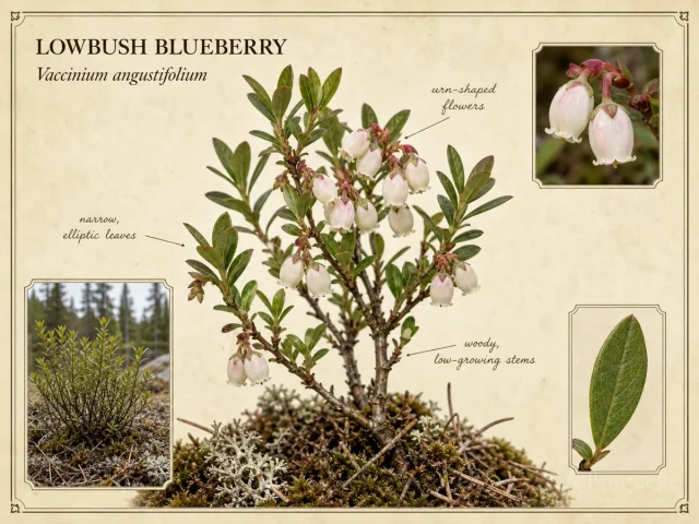Lowbush Blueberry (Vaccinium angustifolium)