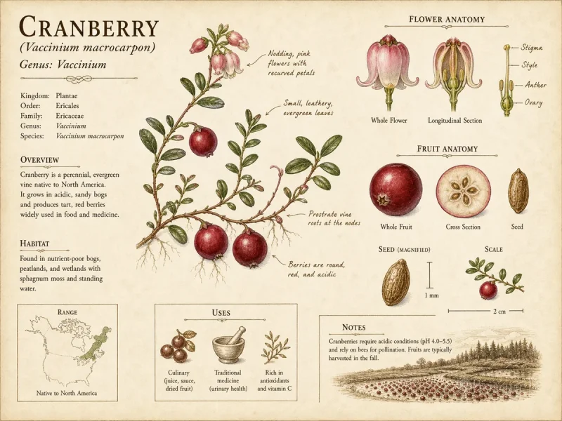 Cranberry (Vaccinium macrocarpon)
