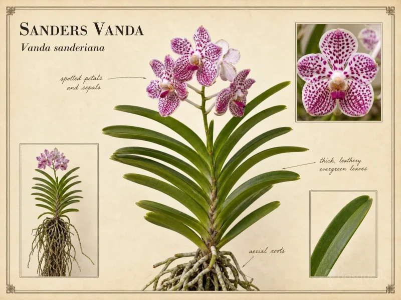 Sanders Vanda (Vanda sanderiana)