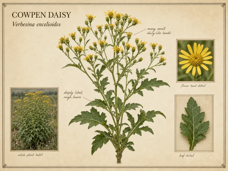 Cowpen Daisy (Verbesina encelioides)