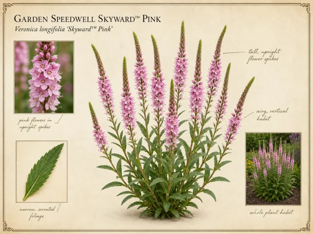 Garden Speedwell Skyward™ Pink (Veronica longifolia Skyward™ Pink)