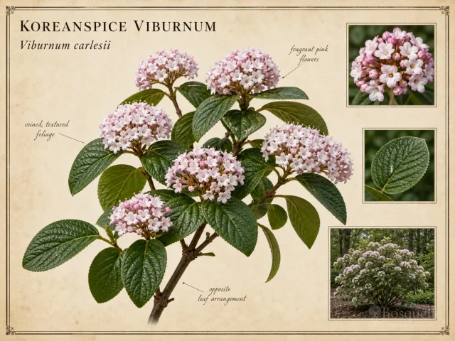 Koreanspice Viburnum (Viburnum carlesii)