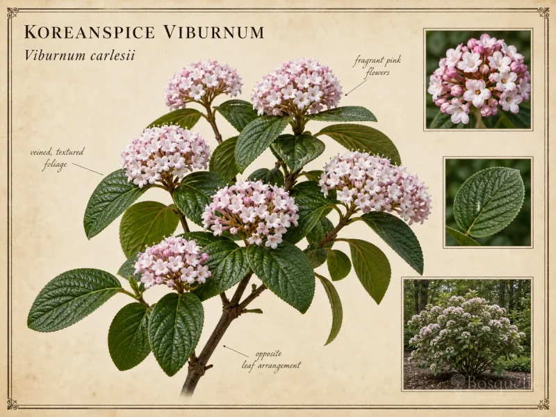 Koreanspice Viburnum (Viburnum carlesii)