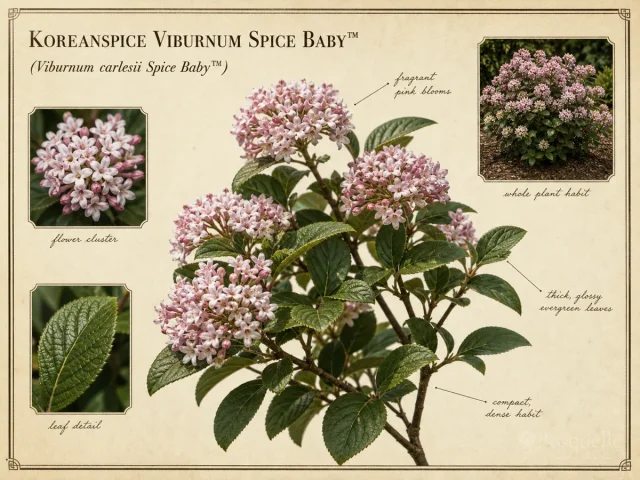 Koreanspice Viburnum Spice Baby™ (Viburnum carlesii Spice Baby™)