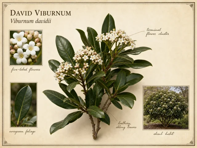 David Viburnum (Viburnum davidii)