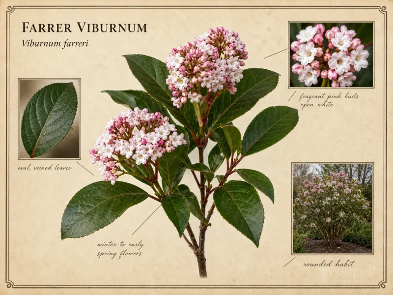Farrer Viburnum (Viburnum farreri)