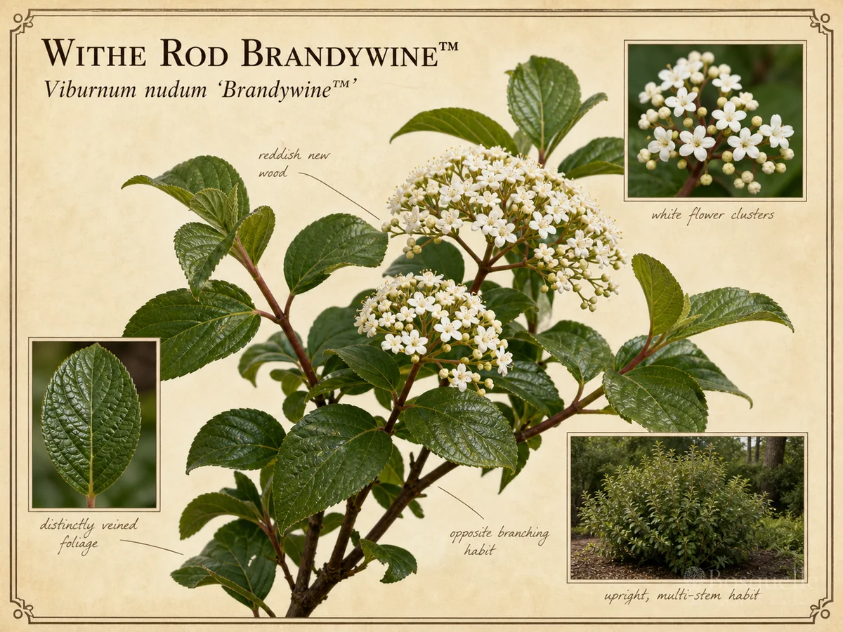 Withe Rod Brandywine™ (Viburnum nudum Brandywine™)