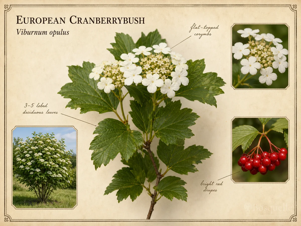 European Cranberrybush (Viburnum opulus)