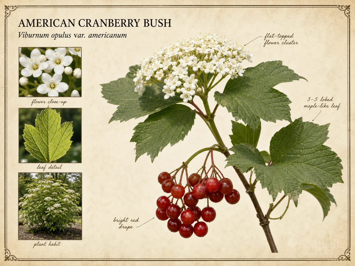 American Cranberry Bush (Viburnum opulus var. americanum)
