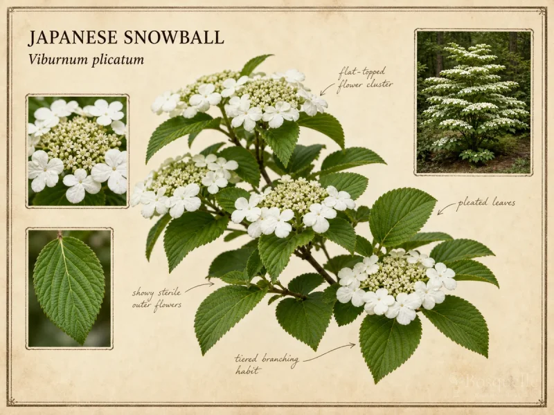 Japanese Snowball (Viburnum plicatum)