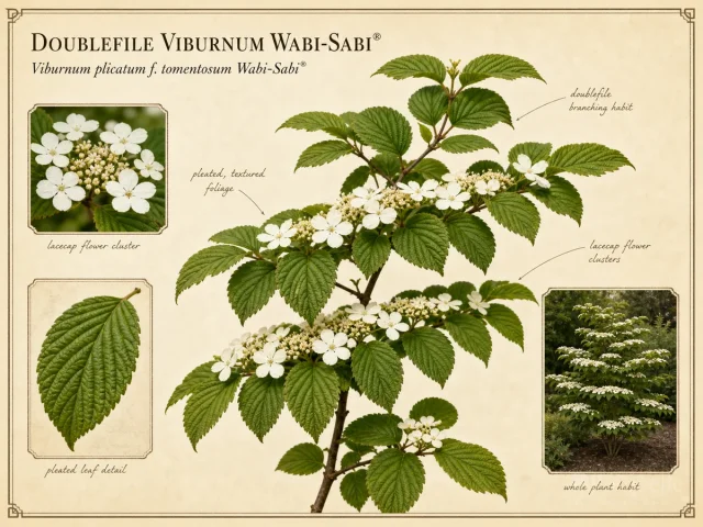 Doublefile Viburnum Wabi-Sabi®