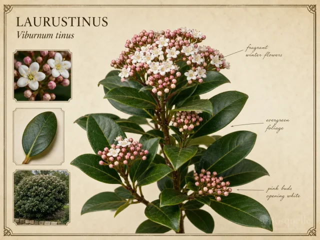 Laurustinus (Viburnum tinus)