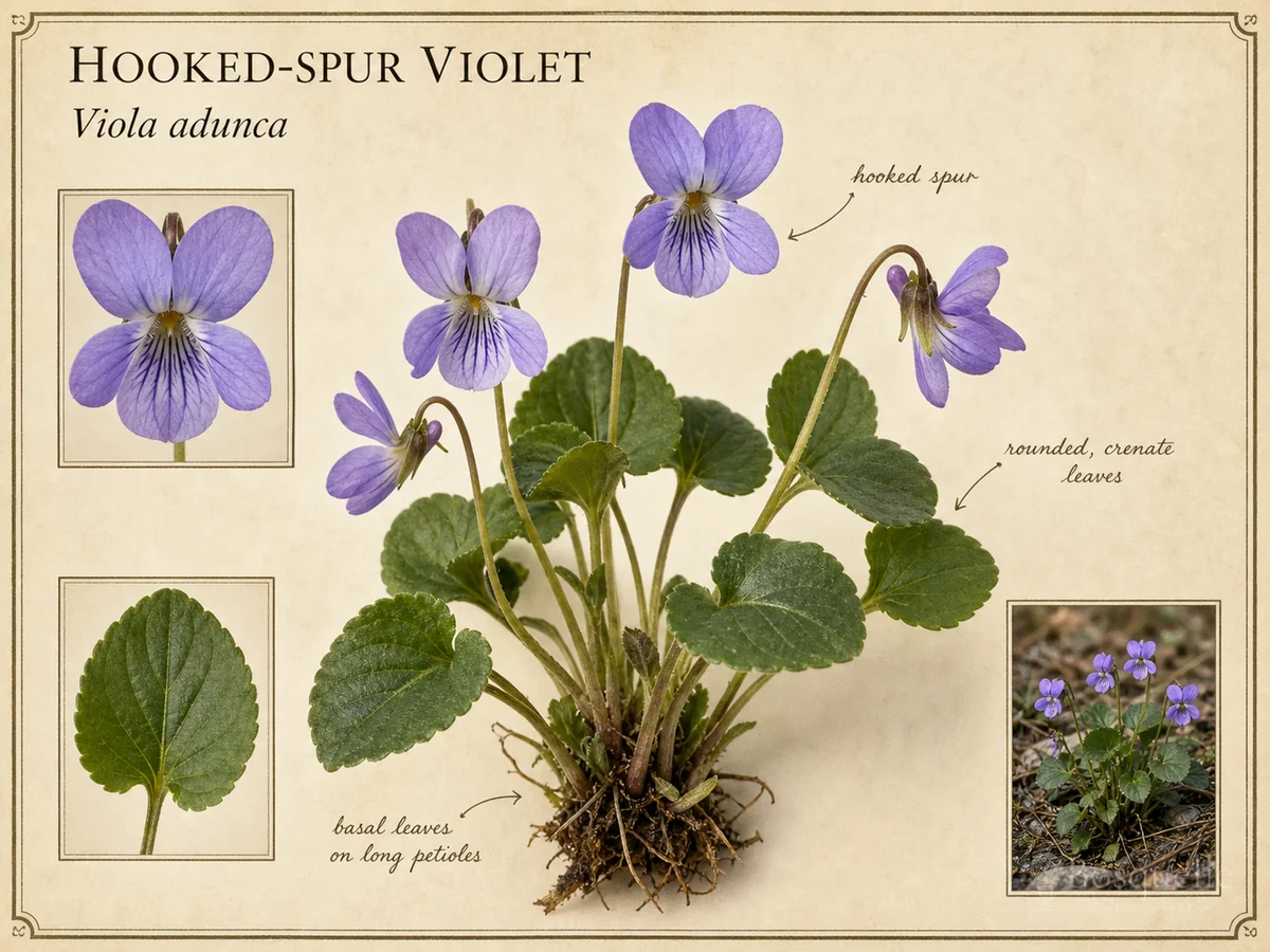 Hooked-Spur Violet