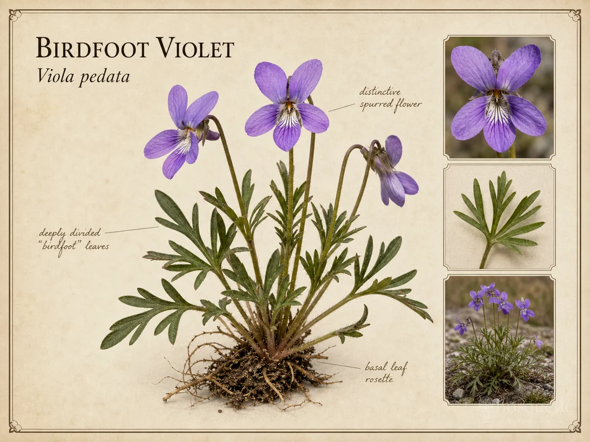 Birdfoot Violet