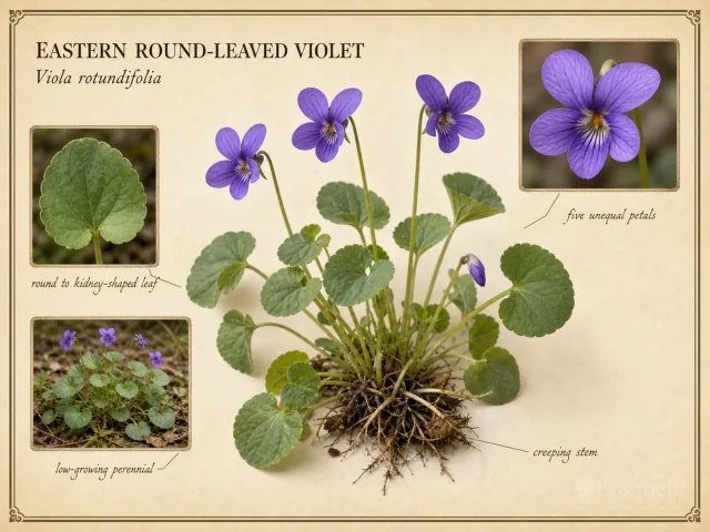Eastern Round-Leaved Violet