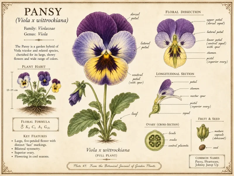 Pansy — What shares cool weather and even moisture