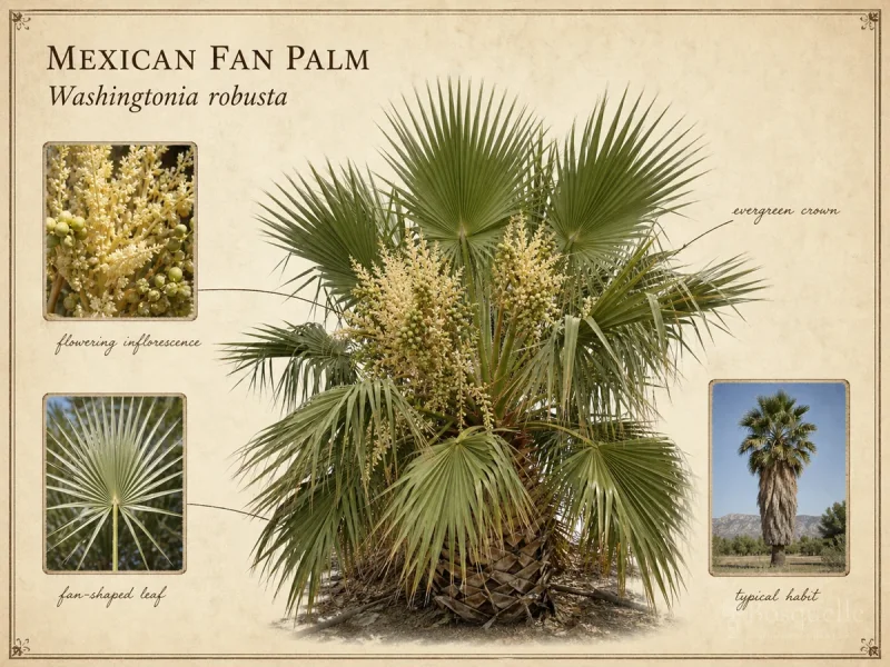 Mexican Fan Palm (Washingtonia robusta)