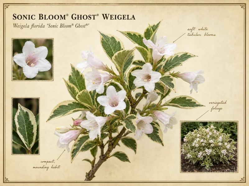 Sonic Bloom® Ghost® Weigela (Weigela florida Sonic Bloom® Ghost®)
