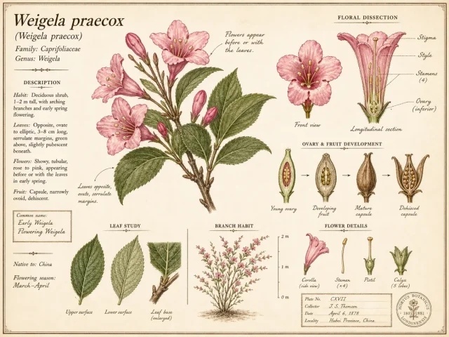 Weigela praecox