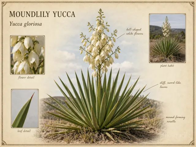 Moundlily Yucca